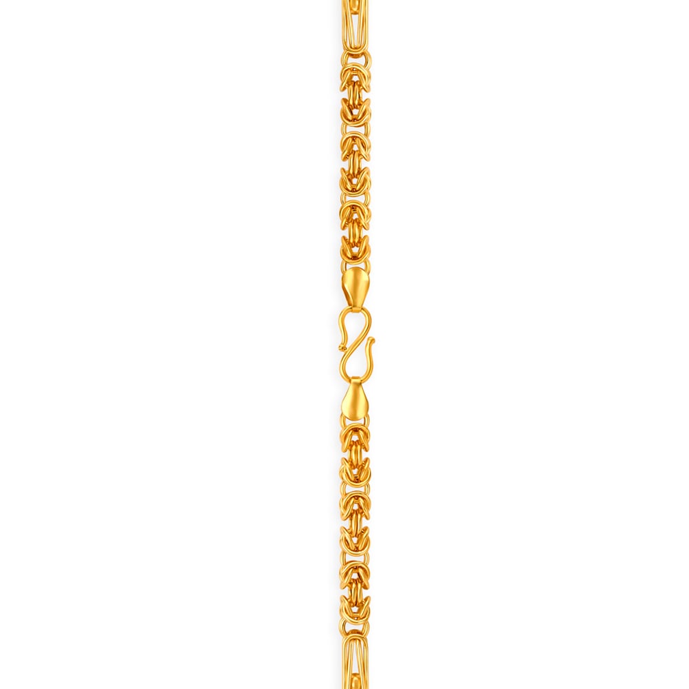 Ornate Gold Chain for Men,,hi-res image number null