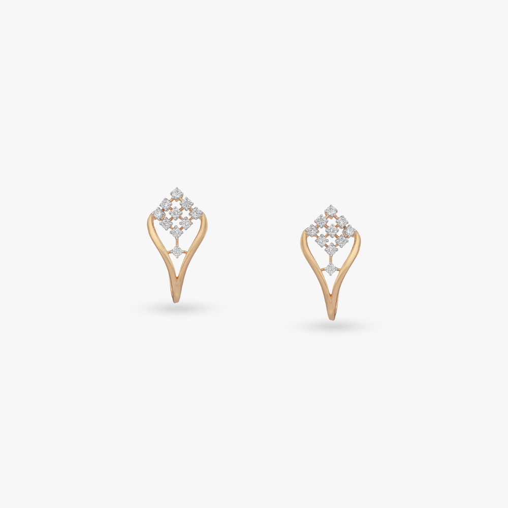 Eternal Curve Diamond Pendant and Earrings Set,,hi-res image number null