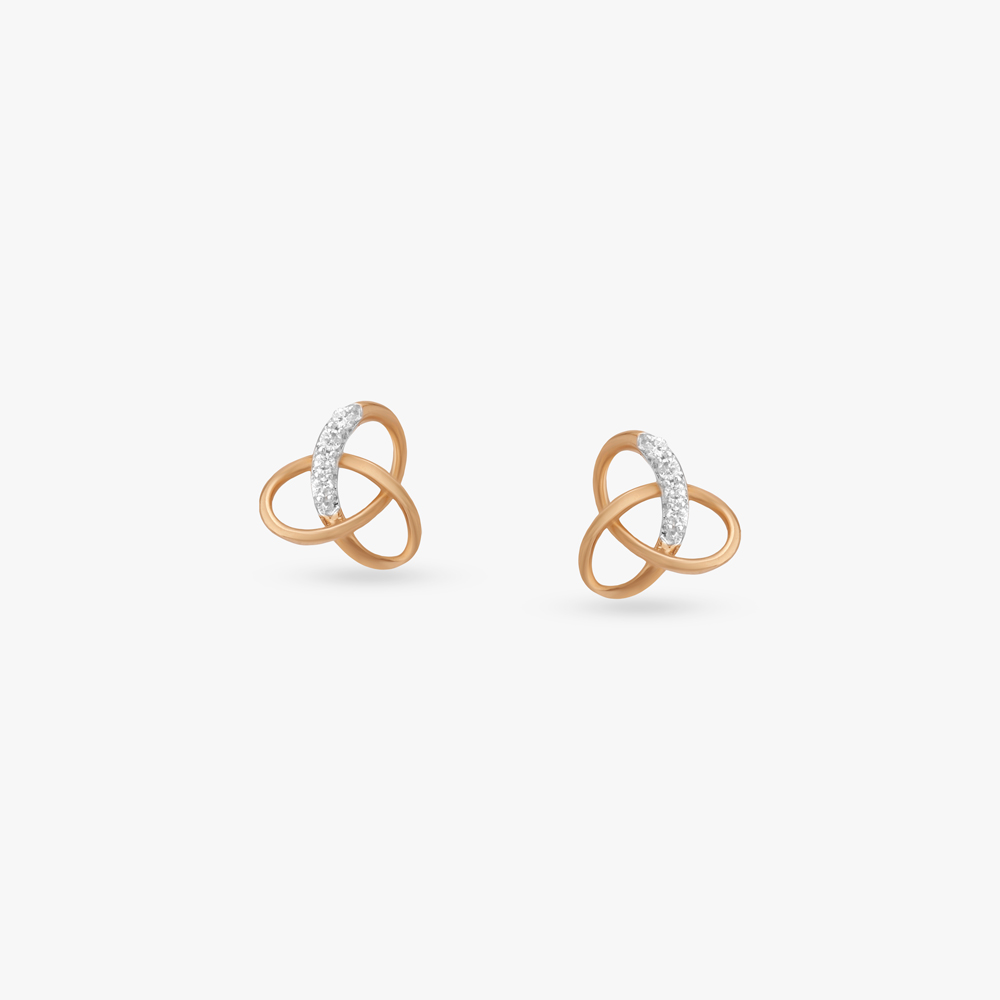 

Interloop Spark Diamond Stud Earrings