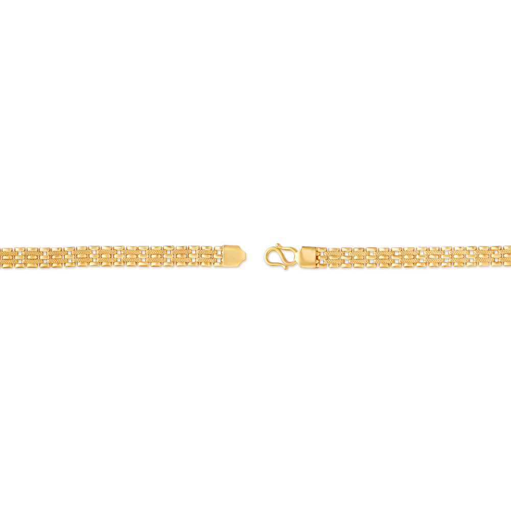 Stylish Gold Bracelet for Men,,hi-res image number null