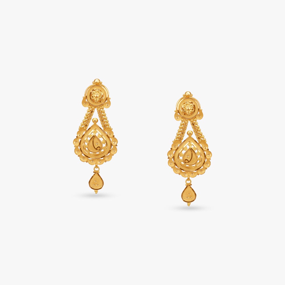 Heart Bloom Gold Necklace Set,,hi-res image number null