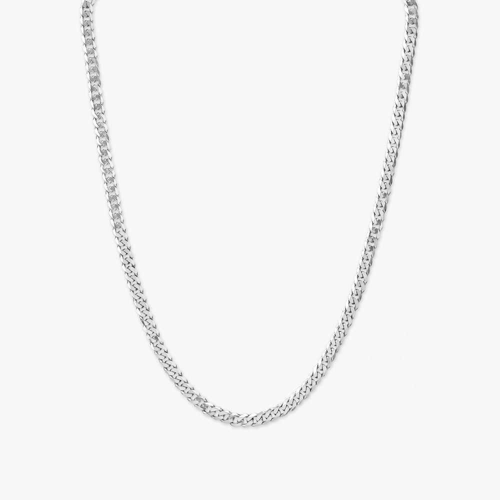 Alpha Link Silver Chain for Men,,hi-res image number null
