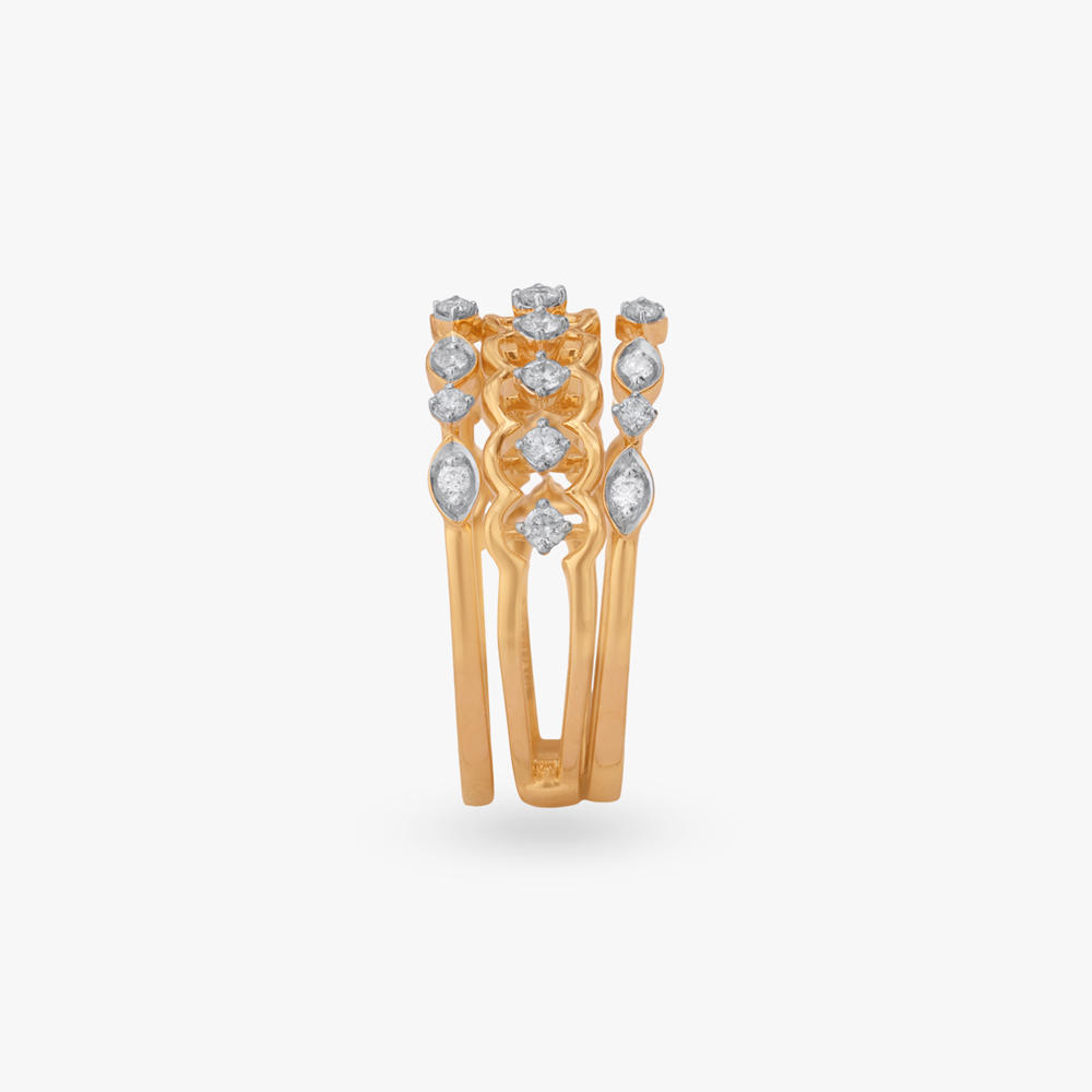 Auric Rhythm Diamond Ring,,hi-res image number null