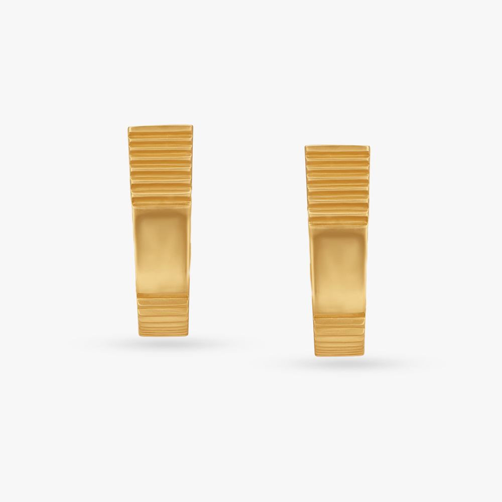 Circle Play Gold Earrings,,hi-res image number null