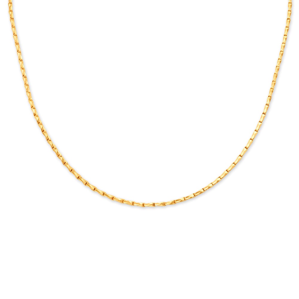 Slender Gold Chain for Men,,hi-res image number null