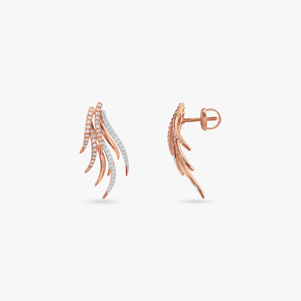 Ember Wing Diamond Necklace Set,,hi-res image number null