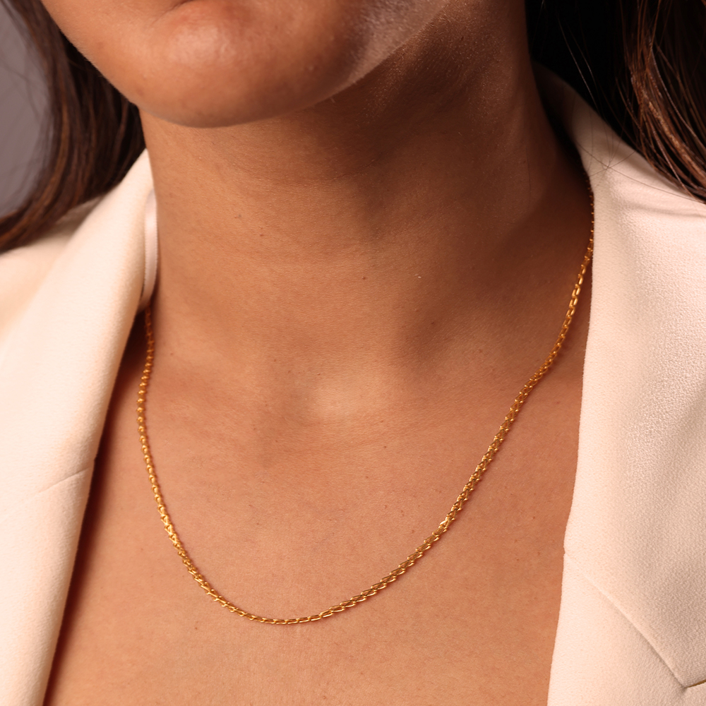 Twinkle Trinket 22 Kt Gold Chain,,hi-res image number null