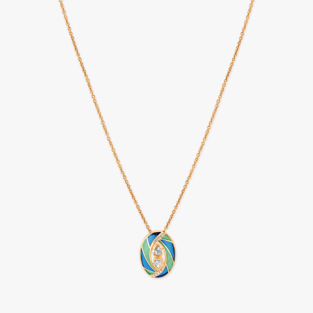 Unicorn Magic Pendant with Chain and Earring Set,,hi-res image number null