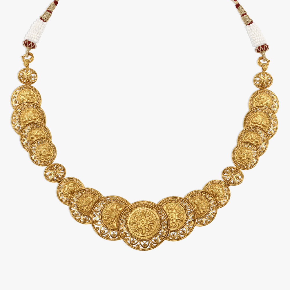 Exquisite Thappa Coin Necklace Set,,hi-res image number null