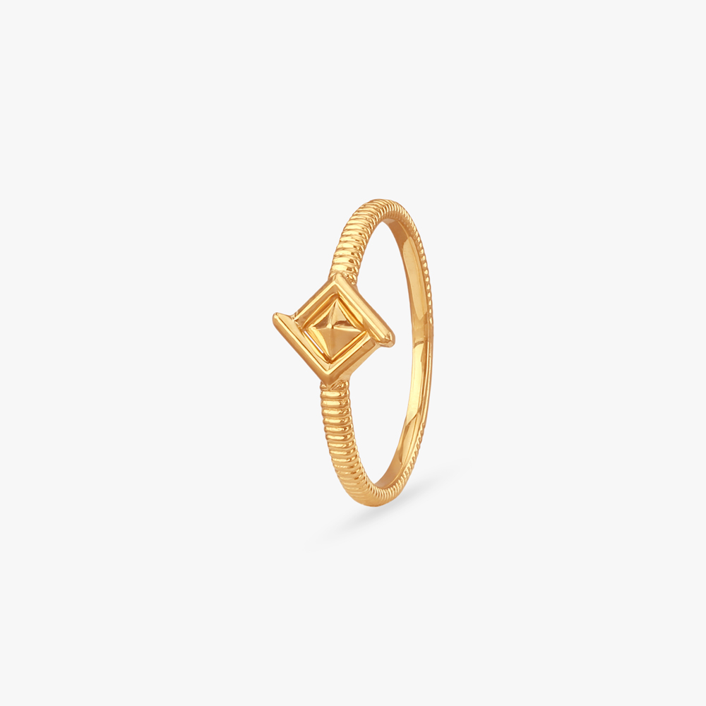 Heritage Edge Gold Ring,,hi-res image number null