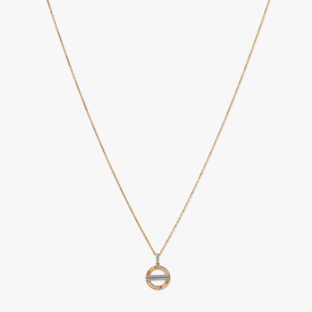 Orbit Prism Diamond Pendant with Chain,,hi-res image number null