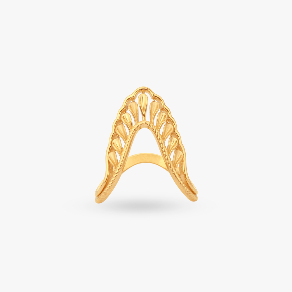 

Arched Vanki Gold Ring