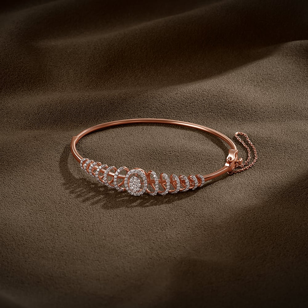 Luxe Curves Diamond Bangle,,hi-res image number null