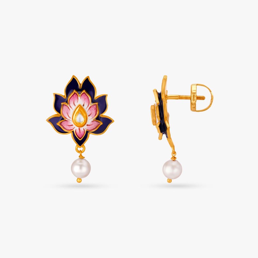 Lovely Lotus Necklace Set,,hi-res image number null