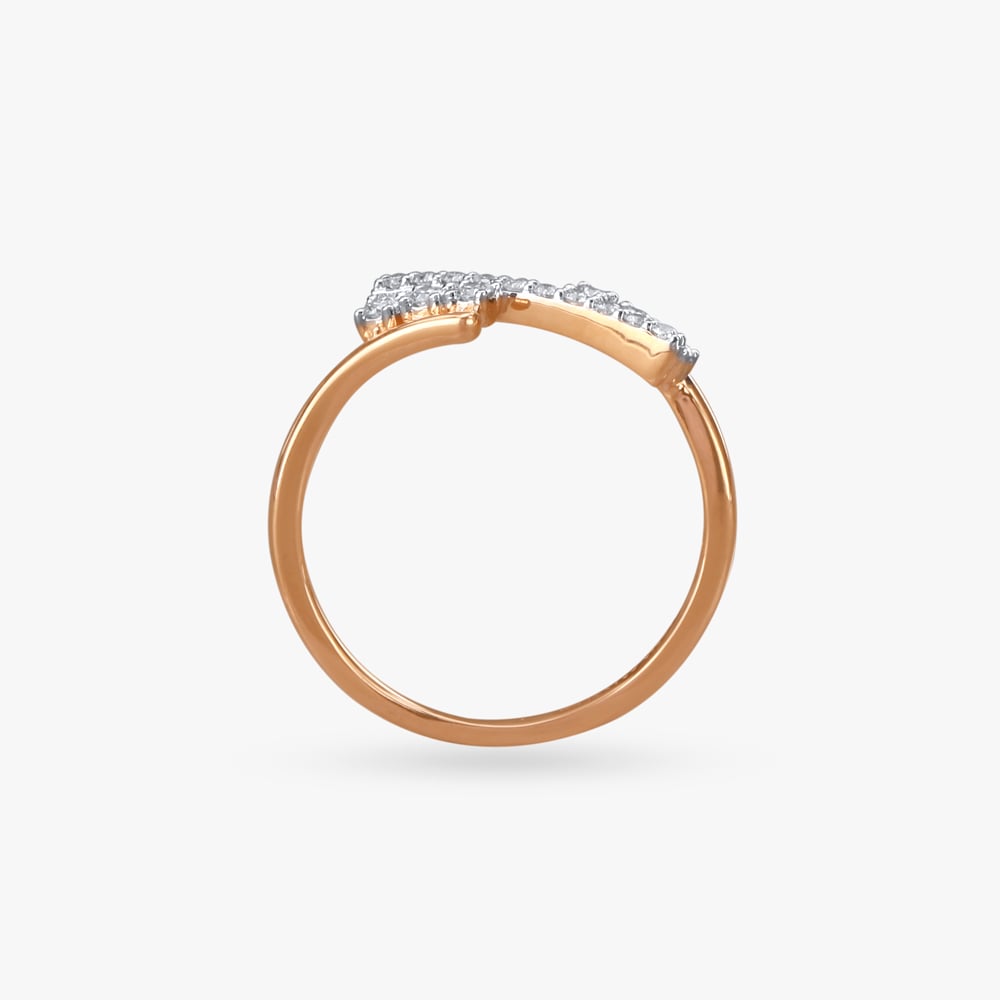 Sleek Sparkle Diamond Finger Ring,,hi-res image number null