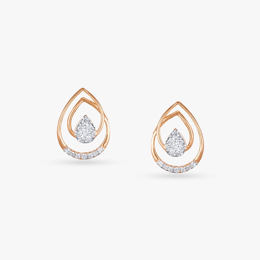 Twilight Teardrop Diamond Pendant and Earrings Set,,hi-res image number null