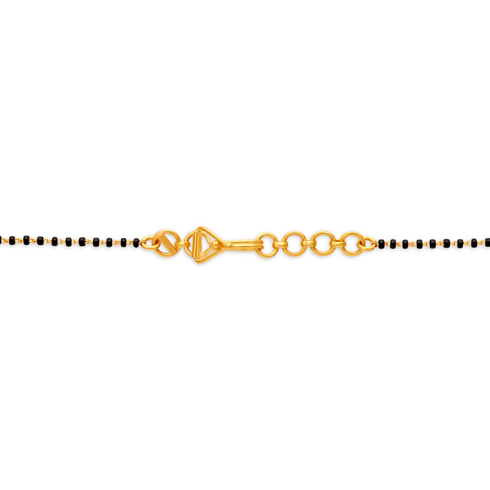 Flawless Bead and Tassel Mangalsutra,,hi-res image number null