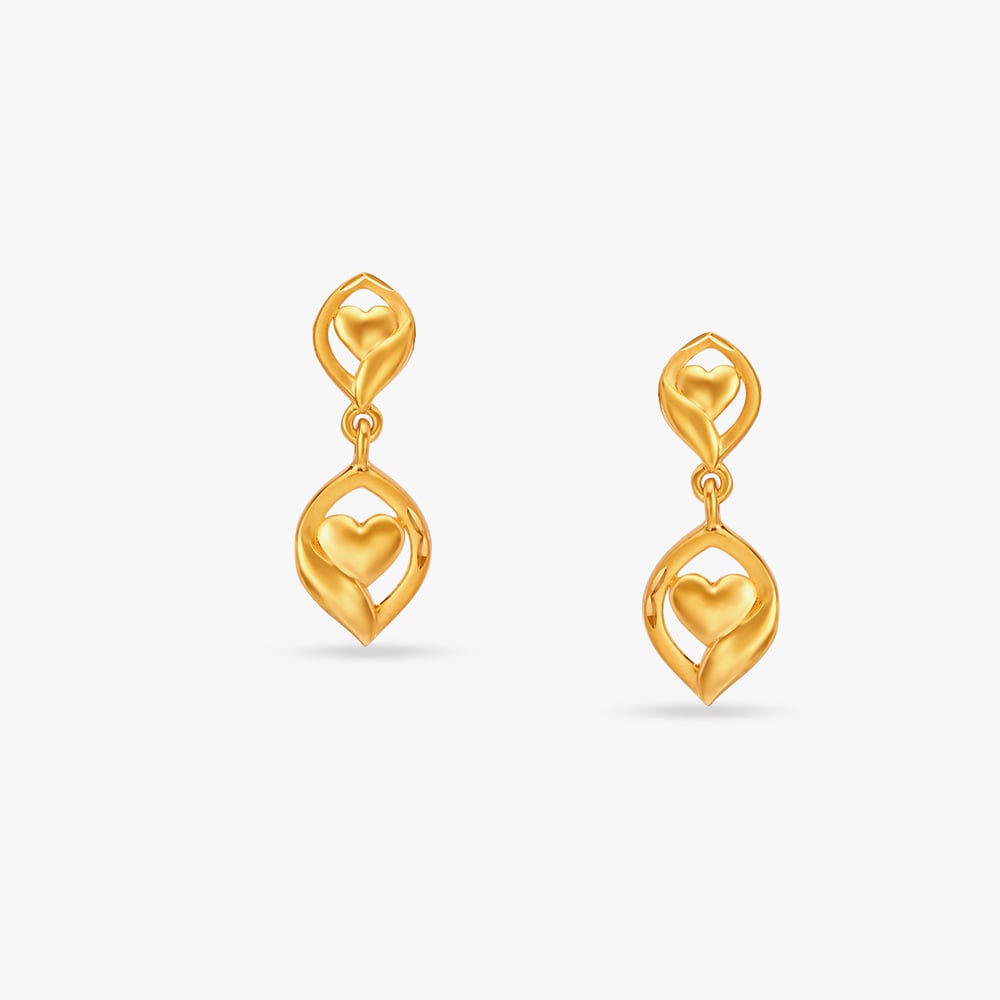 Cascading Love Drop Earrings,,hi-res image number null