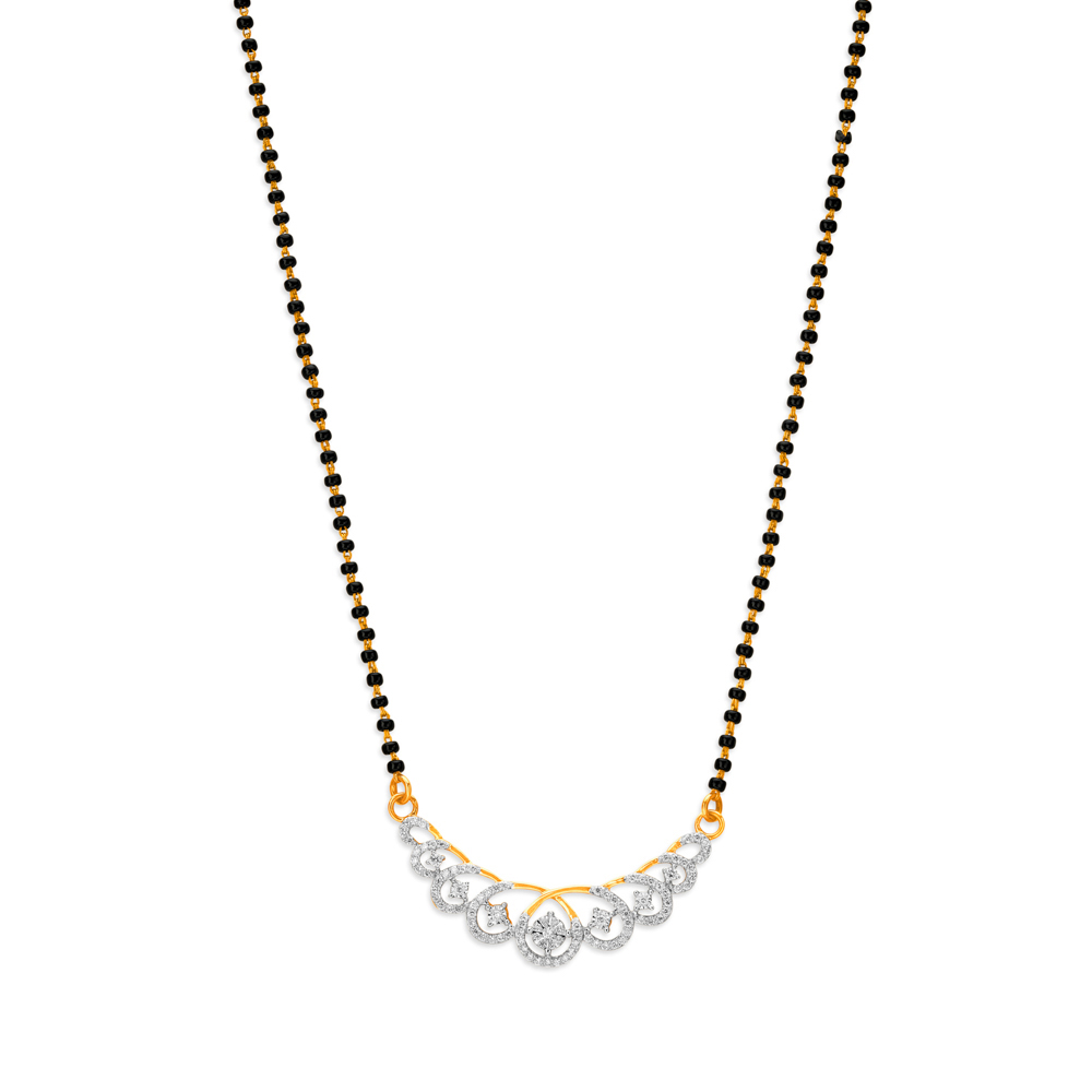 Continuous Loop Mangalsutra,,hi-res image number null