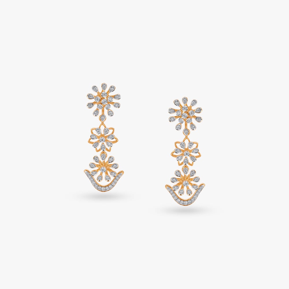 Sculpted Wonder Diamond Necklace Set,,hi-res image number null