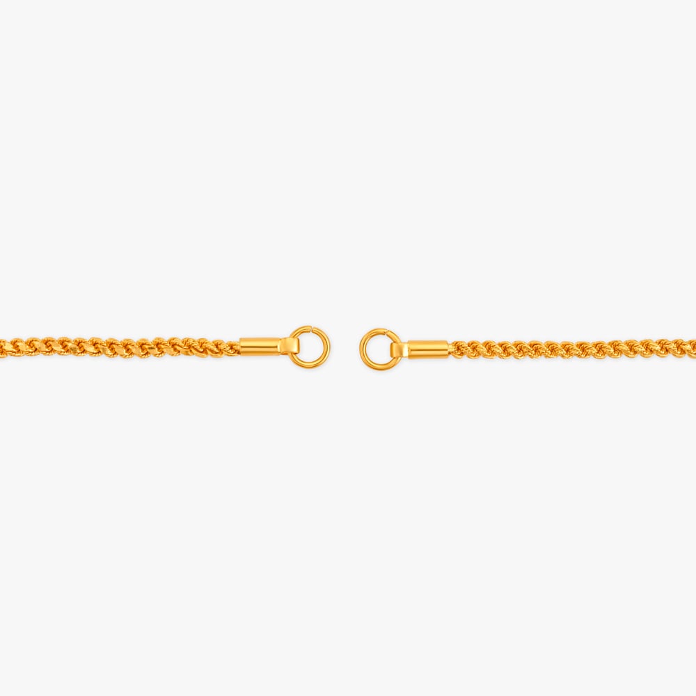 Rope Gold Chain,,hi-res image number null