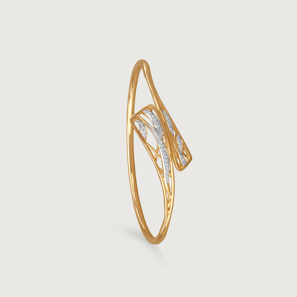Glide Statement Diamond Bangle,,hi-res image number null