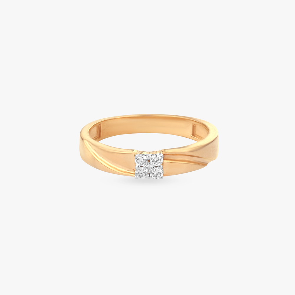 Urban Square Diamond Ring for Men,,hi-res image number null
