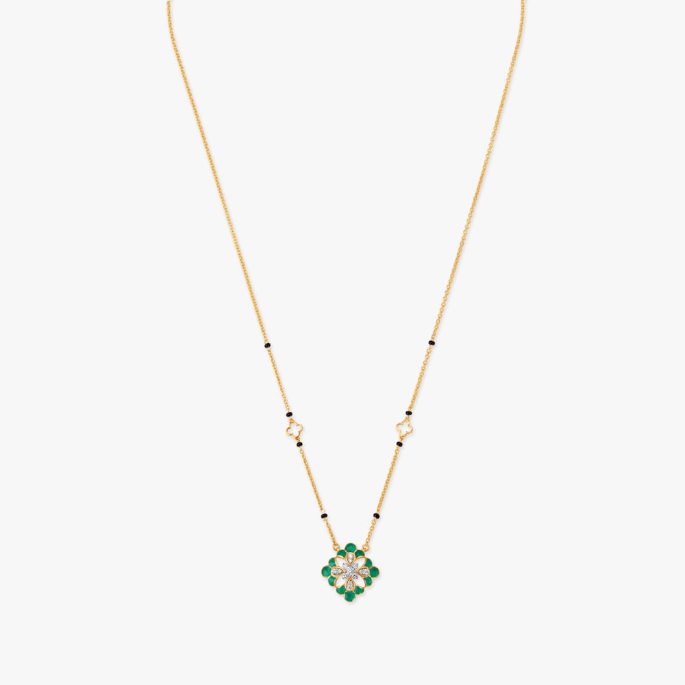 

Petal Symphony Diamond Mangalsutra