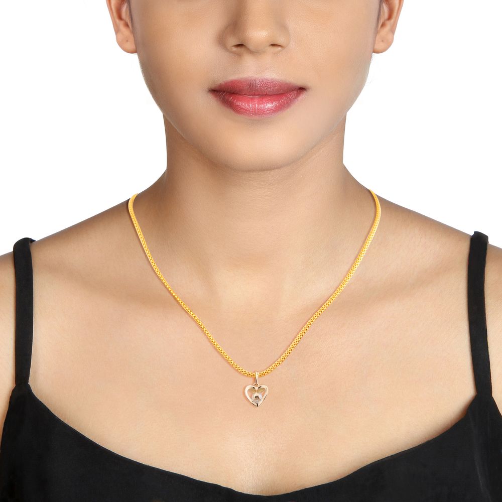 Heart of Gold Pendant,,hi-res image number null