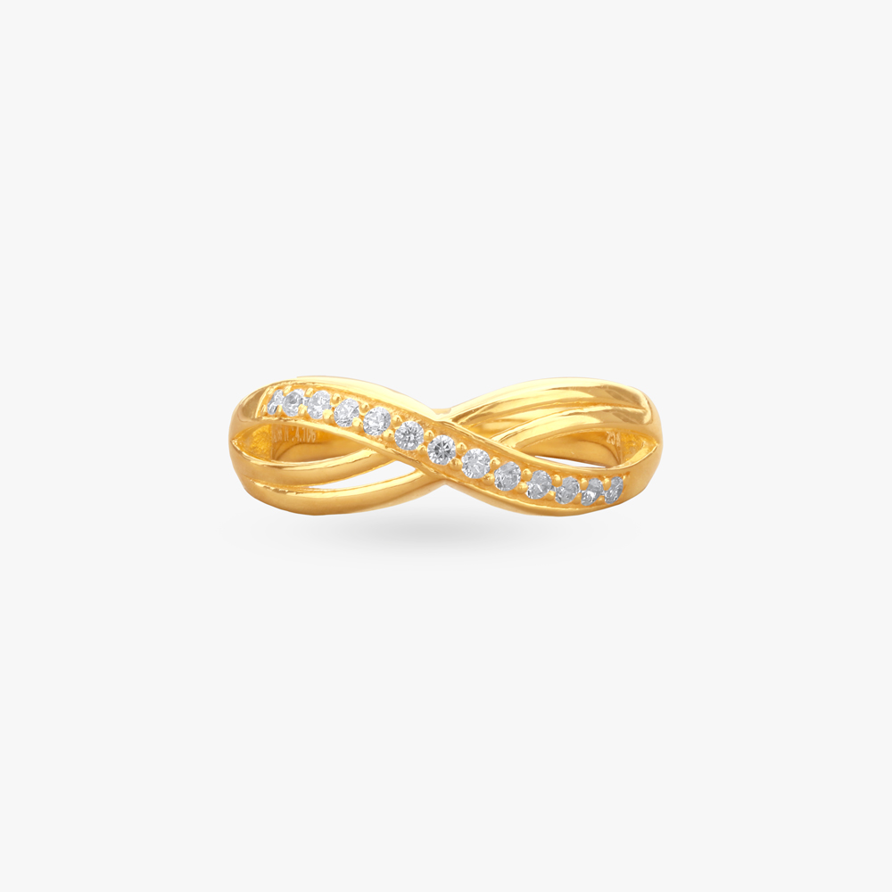 Forever Loop Gold Ring,,hi-res image number null