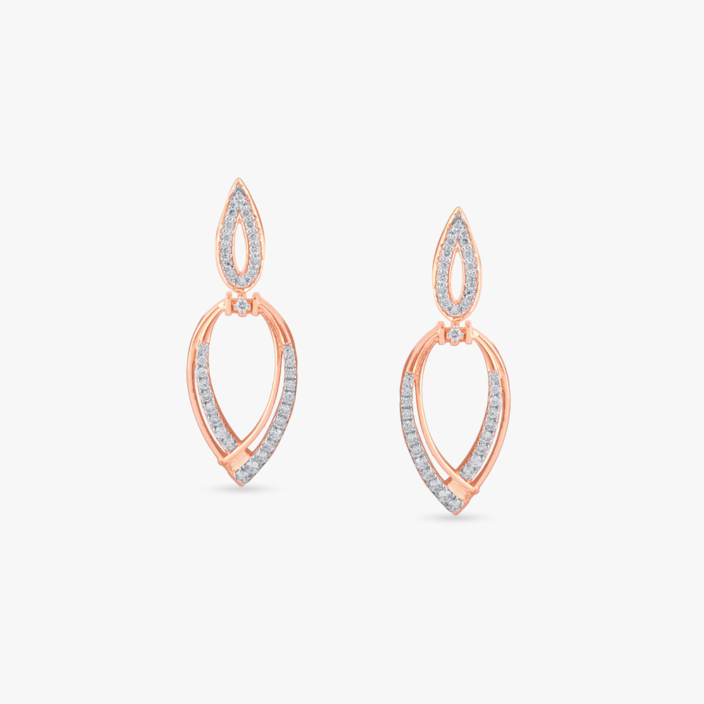 Convertible Chic Diamond Drop Earrings,,hi-res image number null