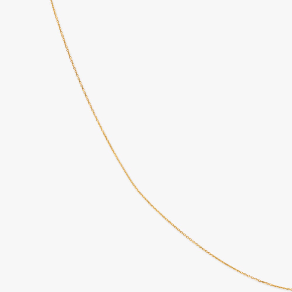 Subtle Gleam Gold Chain,,hi-res image number null