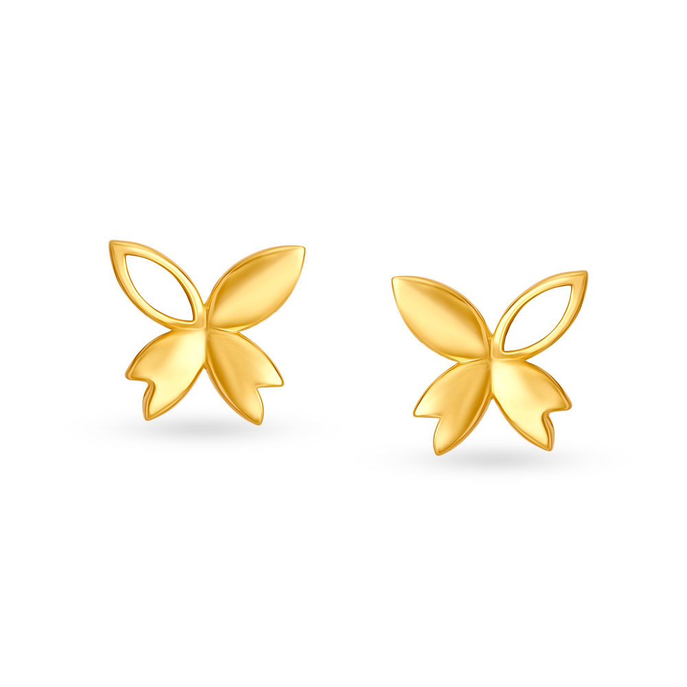 Tanishq butterfly deals earrings