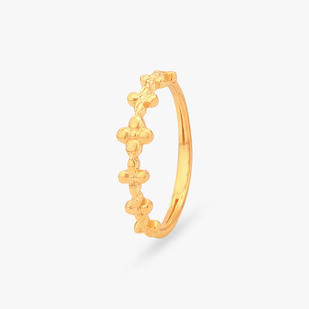Clover Trail Gold Ring,,hi-res image number null