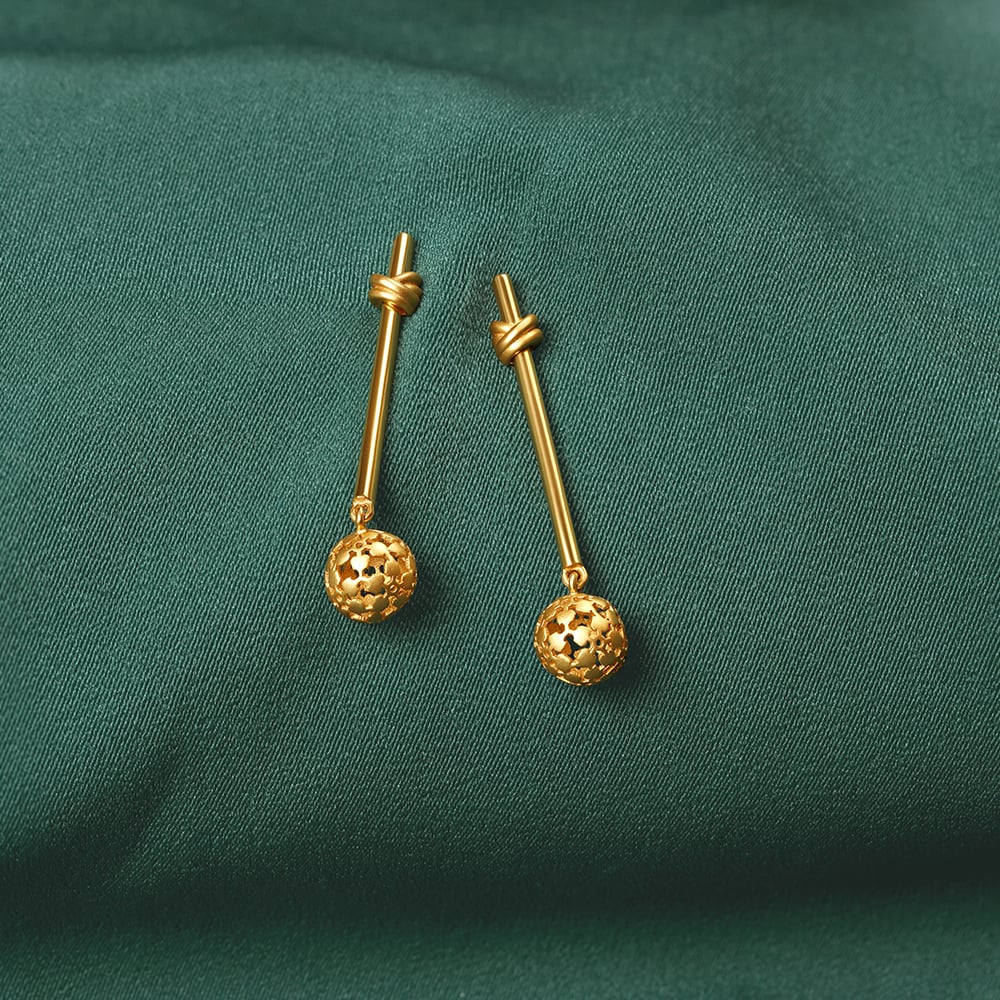 

Immaculate Bar Drop Earrings