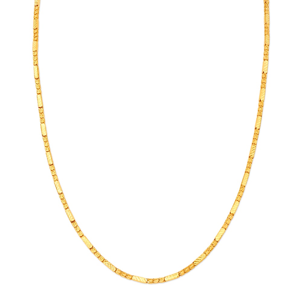 

Enticing Yellow Gold Segmented Chain