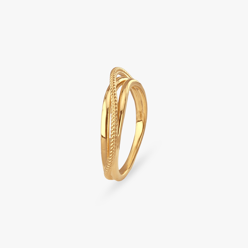 

Twist Harmony Gold Ring