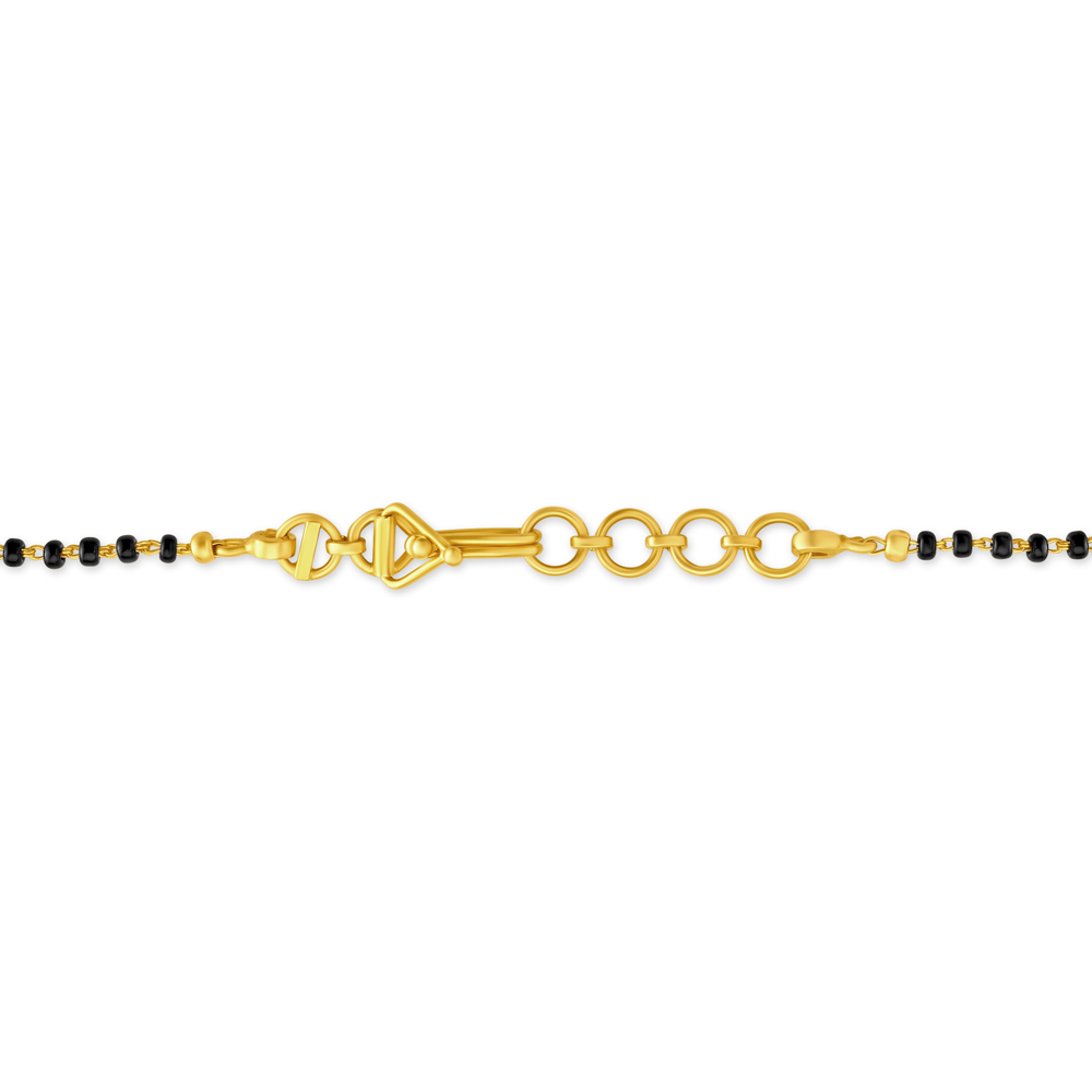 Floral Traditional Gold Mangalsutra,,hi-res image number null