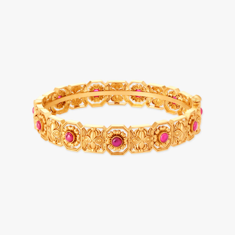 Ramappa Sculpture Inspired Bangles,,hi-res image number null