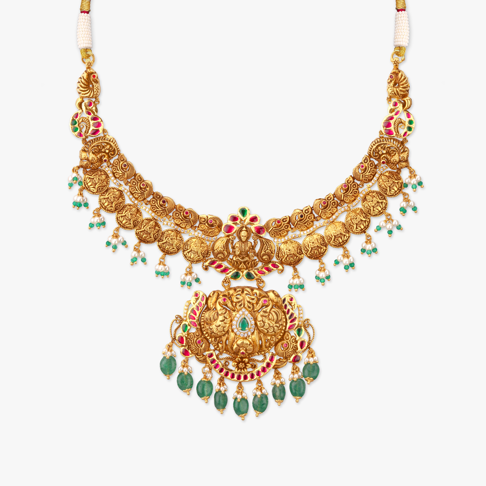 Regal Legacy Gold Temple Necklace,,hi-res image number null