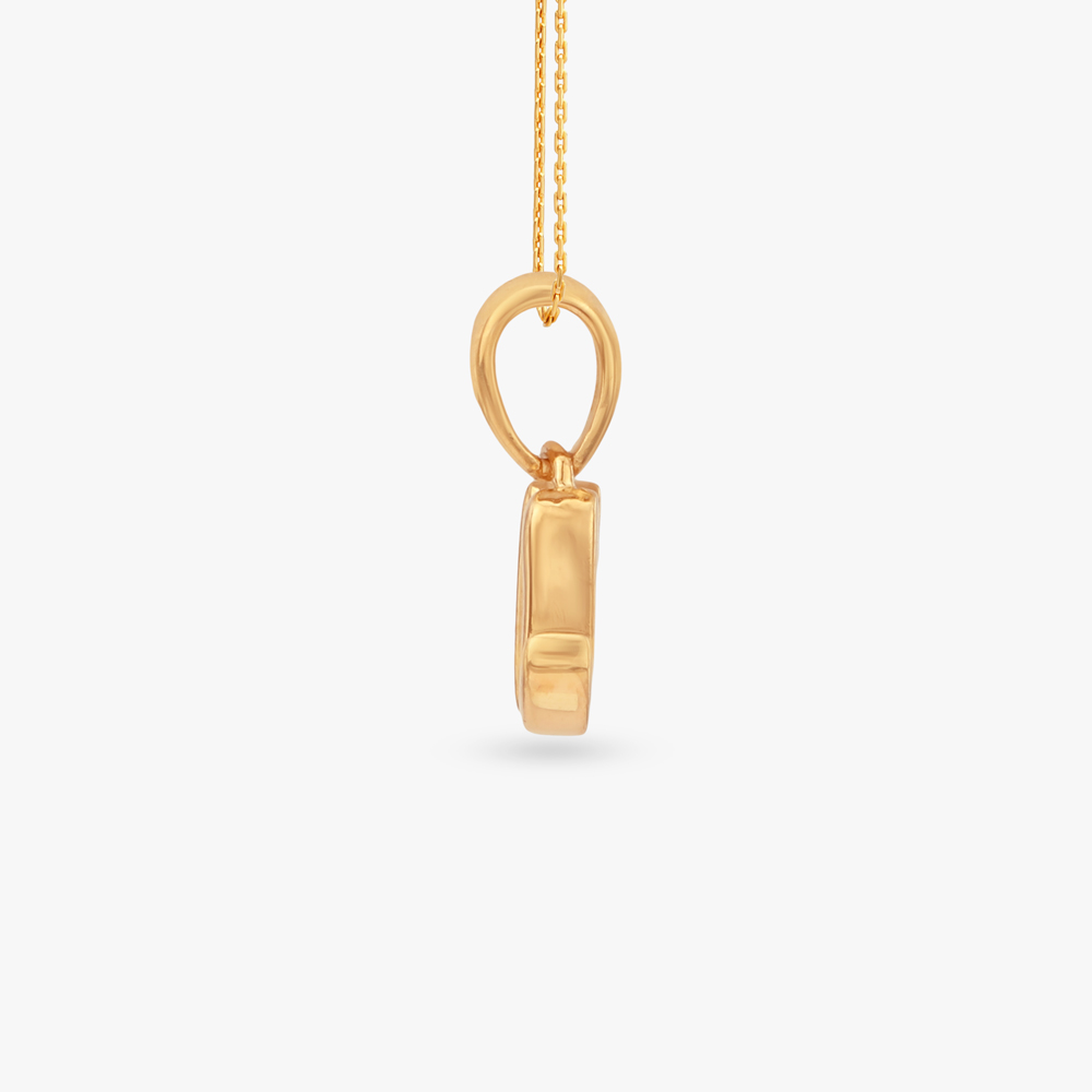 

Signature N Gold Pendant