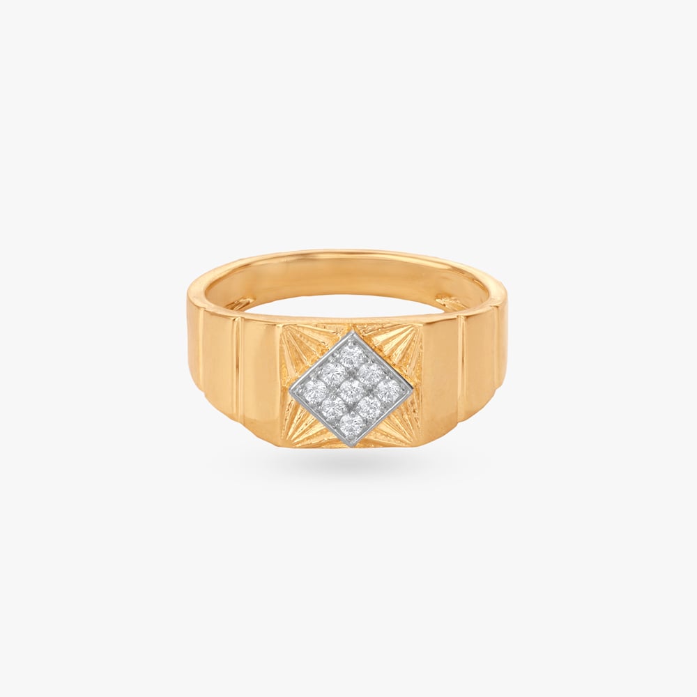 Urban Armour Diamond Ring for Men,,hi-res image number null