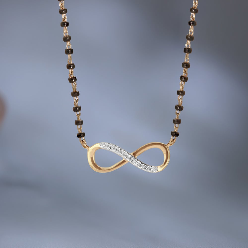 Infinite Love Diamond Mangalsutra,,hi-res image number null