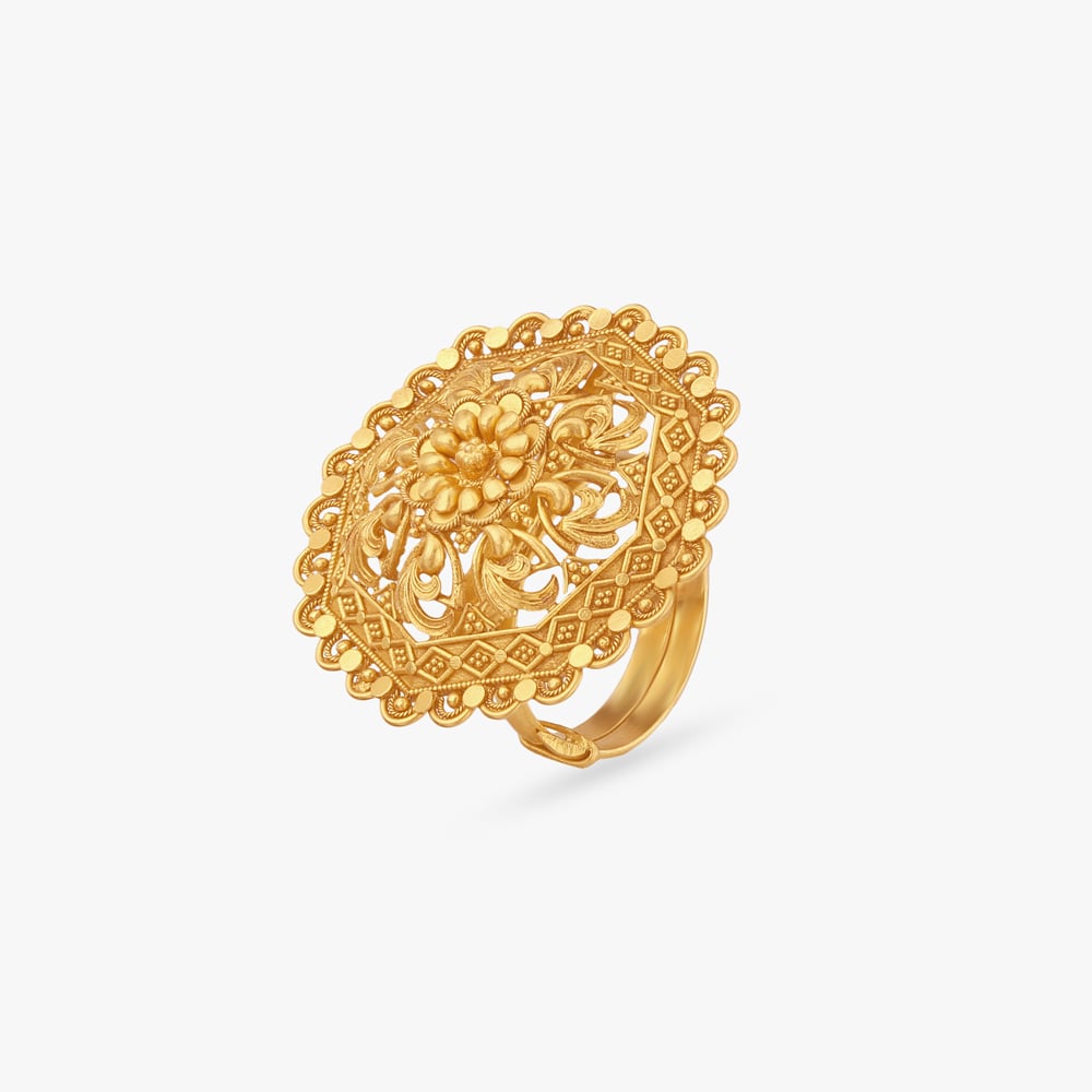 Eternal Wheel Gold Ring,,hi-res image number null