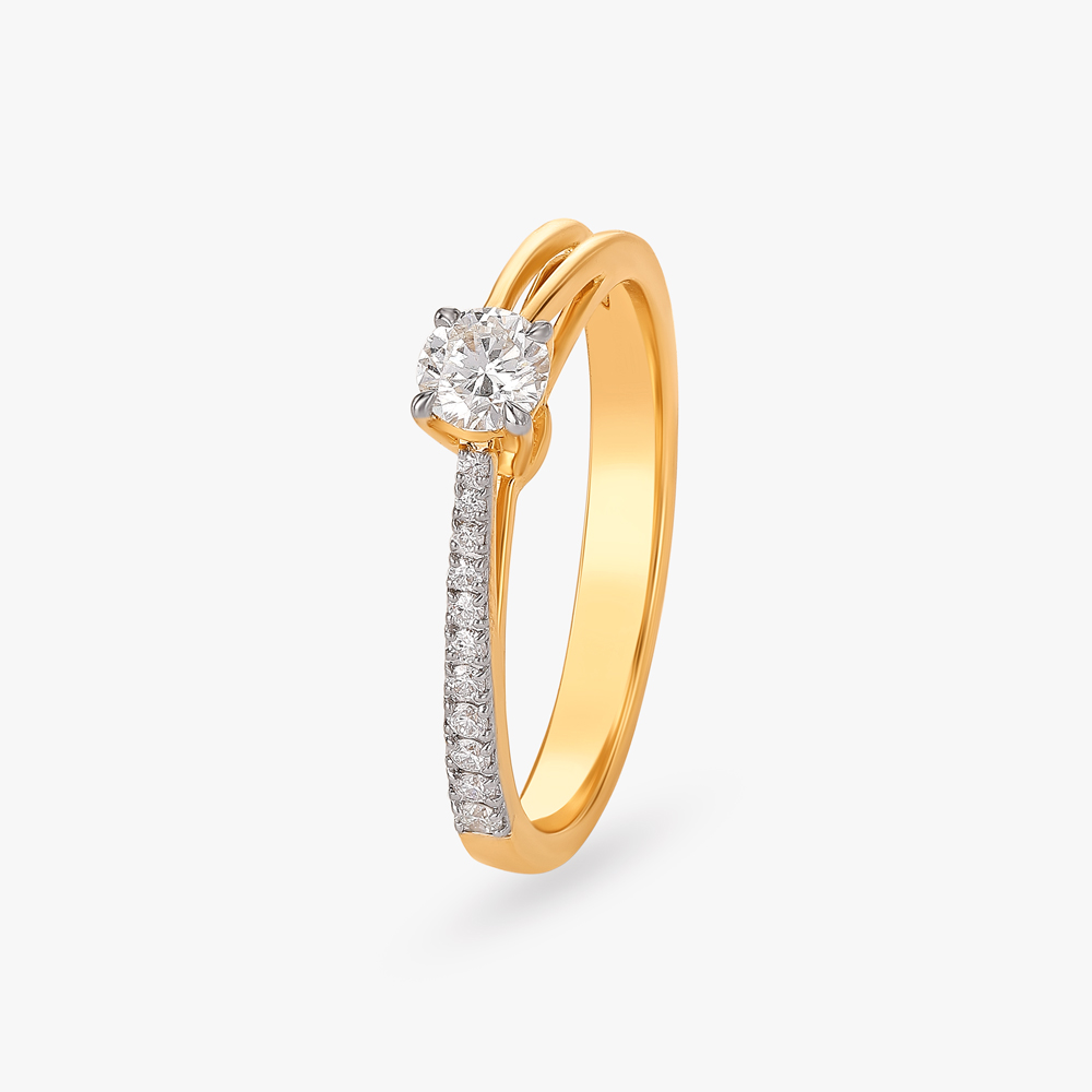 Inseparable Love Diamond Couple Rings,,hi-res image number null