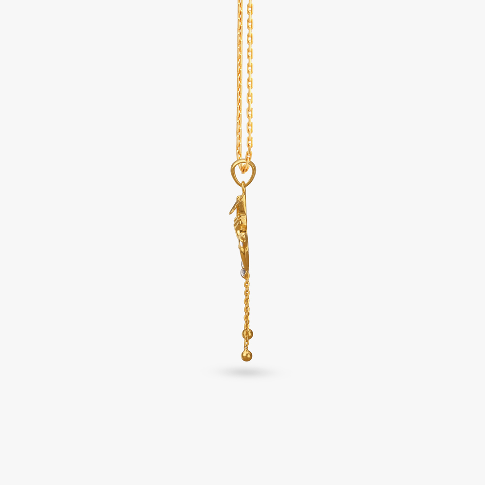 Divine Melody Gold Pendant,,hi-res image number null