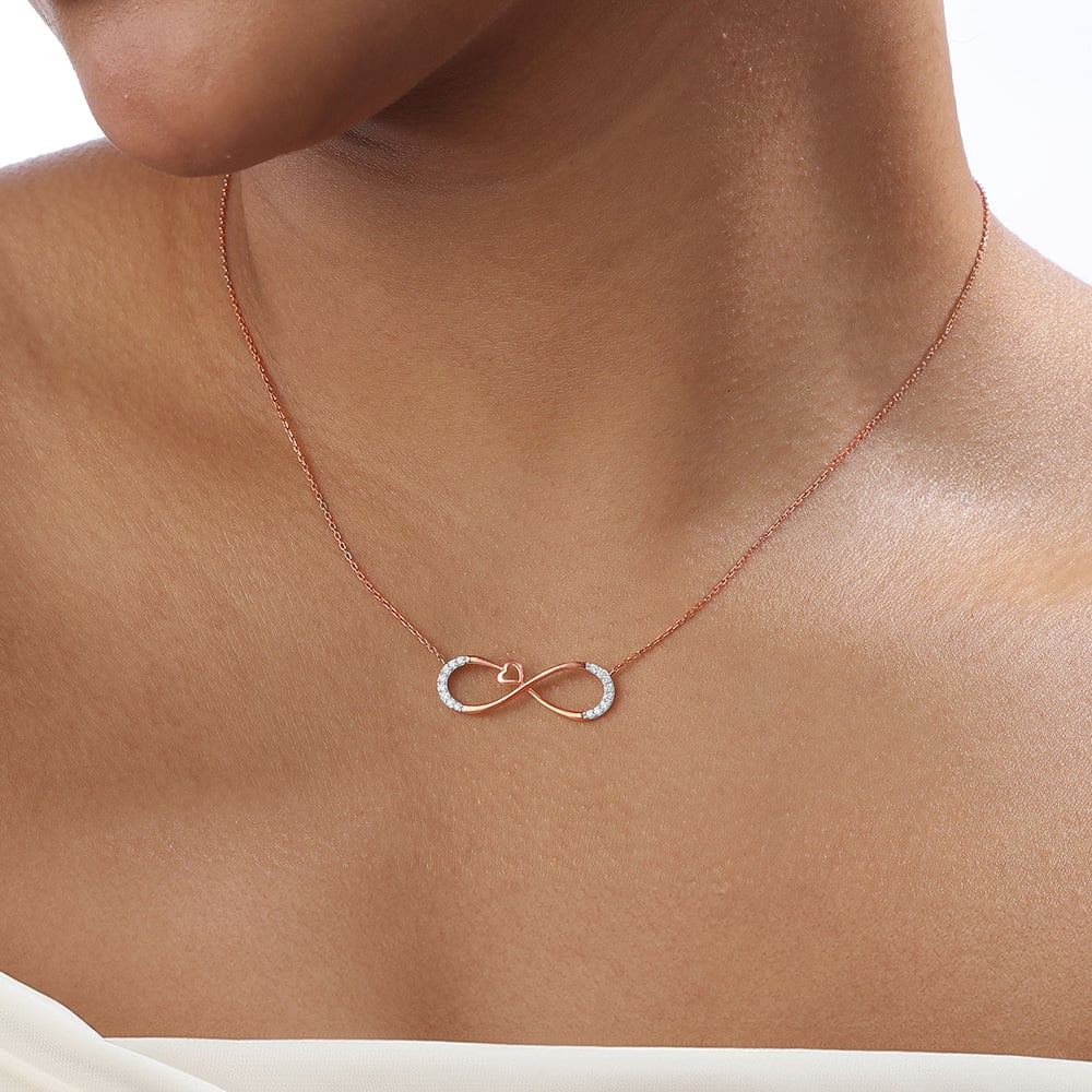 Infinite Heartbeat Diamond Necklace,,hi-res image number null
