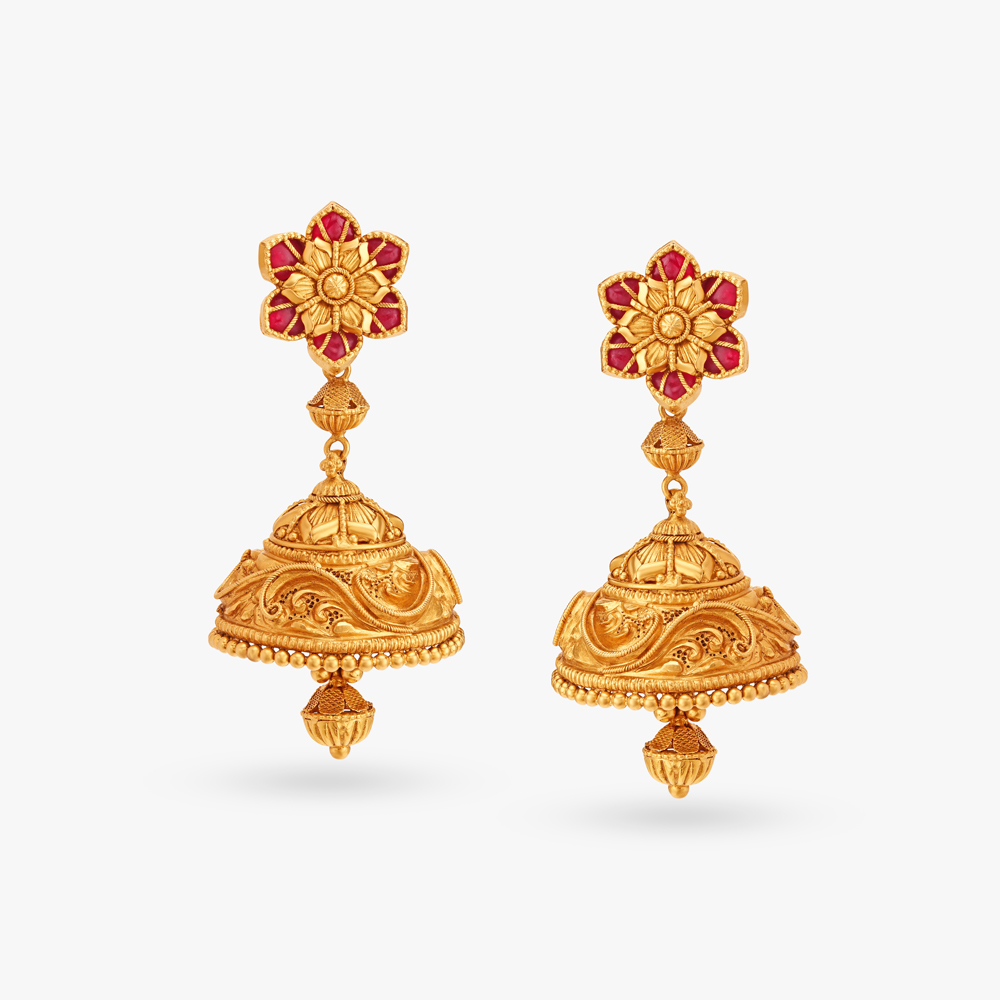 Exquisite Necklace Set with Nakashi Work,,hi-res image number null