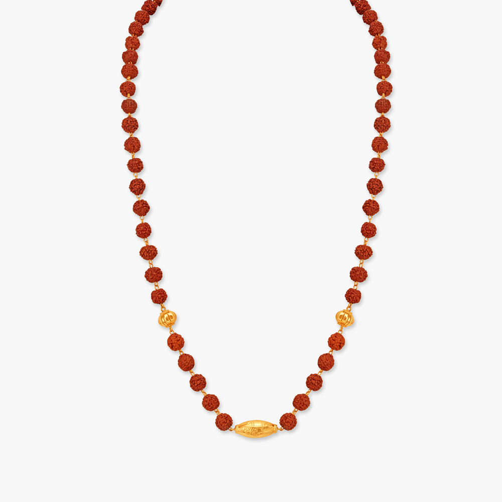Enticing Lord Shiva Rudraksh Necklace,,hi-res image number null