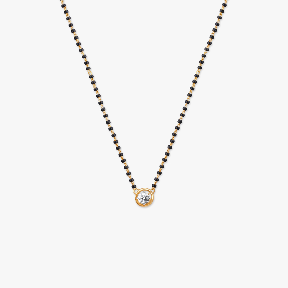 Eternal Grace Solitaire Mangalsutra,,hi-res image number null